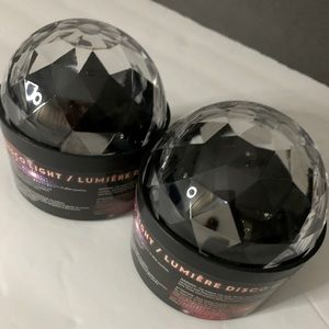 2 Battery Operated Disco Lights